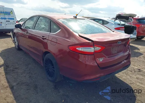 2014 Ford Fusion Se из США, поврежденный, VIN 3FA6P0HDXER376845